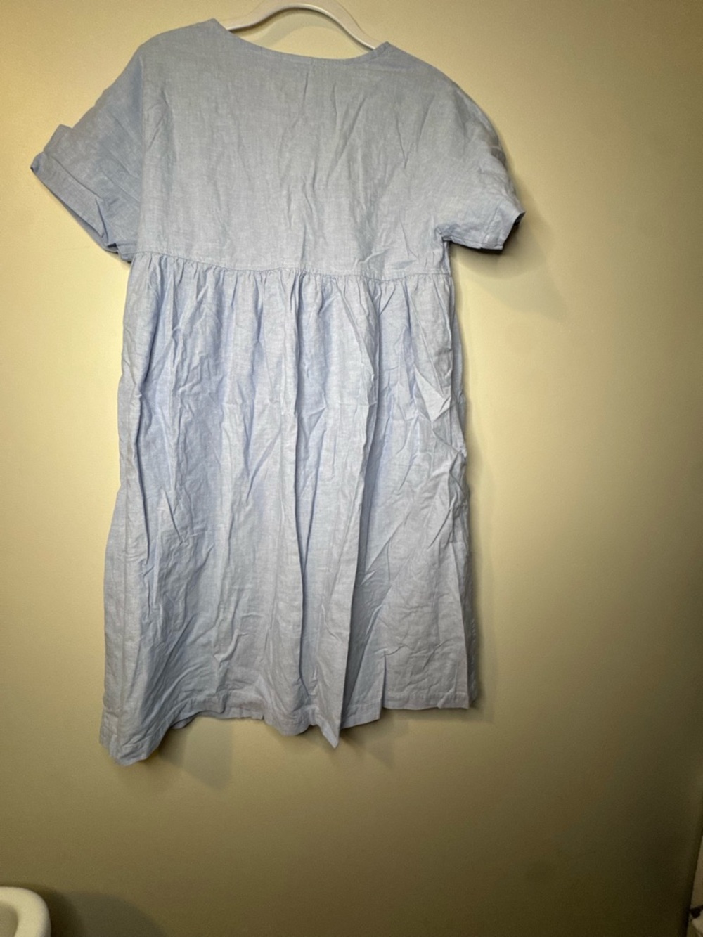 Bechamel Vintage Embroidered Flowers Denim - Picture 2 of 9